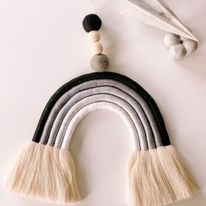 HANDMADE Macramé rainbows